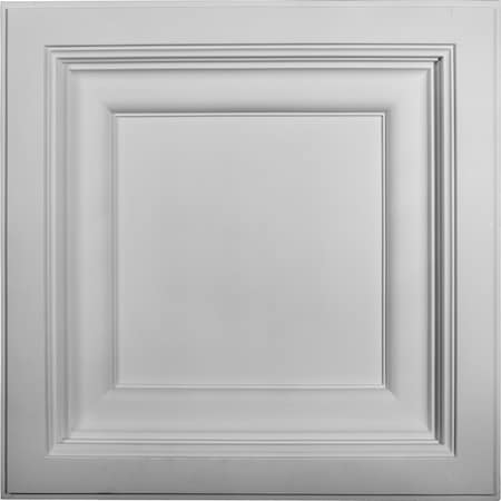 Ekena Millwork 24"W x 24"H x 2 7/8"P Classic Ceiling Tile CT24X24CL